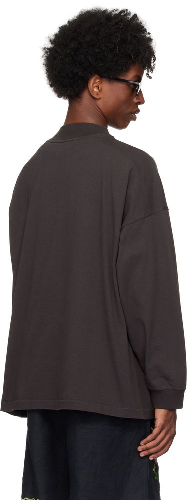Pleteni pulover Bode Bode Barry Mockneck T-Shirt Rjava | MRF24CS027, 2