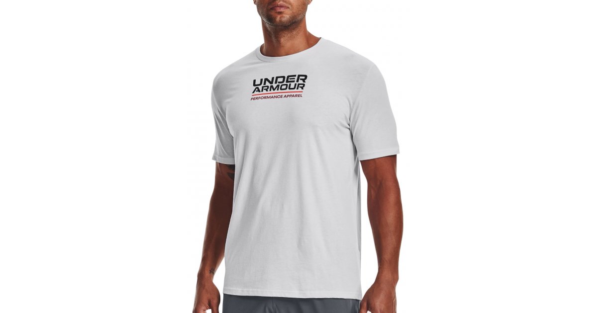 Majica Under Armour Tee Multicolor Box Logo Bela | 1370529-014, 1