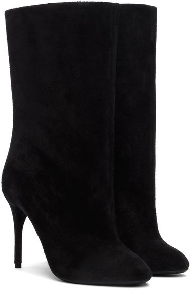 Oblačila Alaïa ALAÏA Low 90 Suede Boots Črna | AA3B098CK177, 3