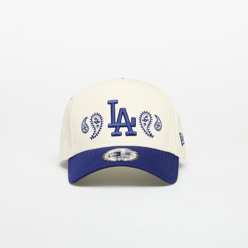Kapa New Era Los Angeles Dodgers 9FORTY A-Frame Paisley Cap Bela | 60691068