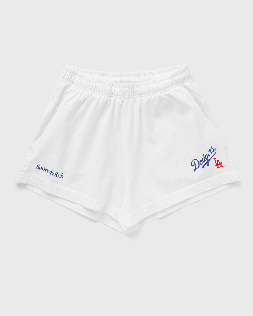 Kratke hlače Sporty & Rich Sporty & Rich Dodgers Disco Shorts Bela | SH037627666WH01