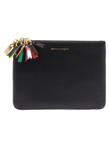 Denarnica Comme des Garçons Zipper Pull Wallet Black Črna | SA5100ZP
