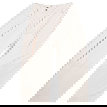 Hlače YMC Deadbeat Linen Trousers XX-Small Bež | Q4WMK-60, 0