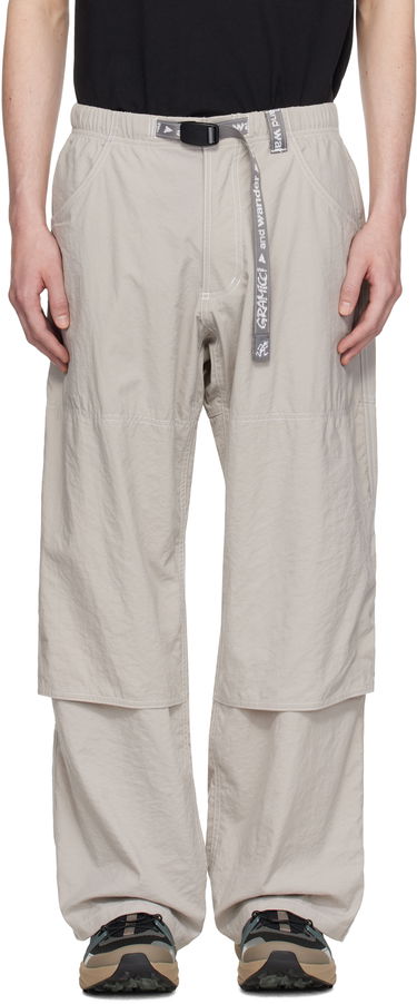 Hlače and wander Gramicci Edition Nylon Double Knee Trousers Bež | GUP5-S3004-M, 0