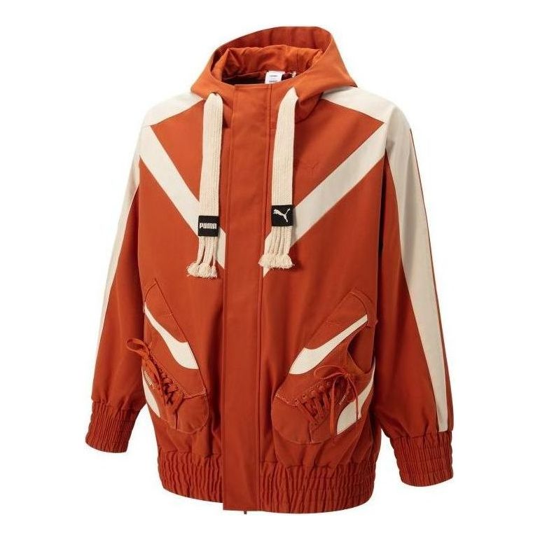 Jakna Puma Staffonly X Monopoly Logo Jacket Oranžna | 539895-83