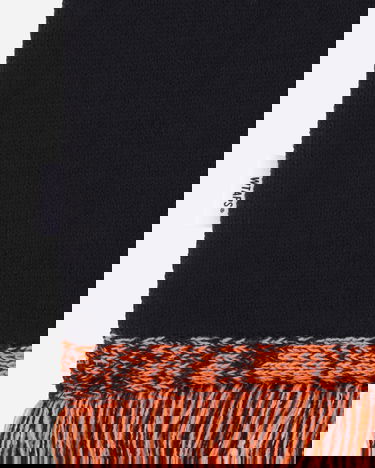 Šala WTAPS Knitted Fringe Scarf Črna | 242MADT-AC01 002, 4