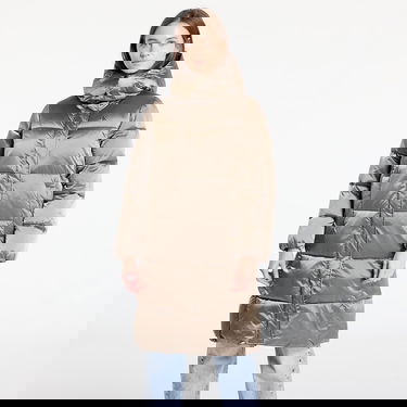 Puhovka CALVIN KLEIN Shiny Satin Puffer Coat Brindle Bež | J20J224617 PAV, 0