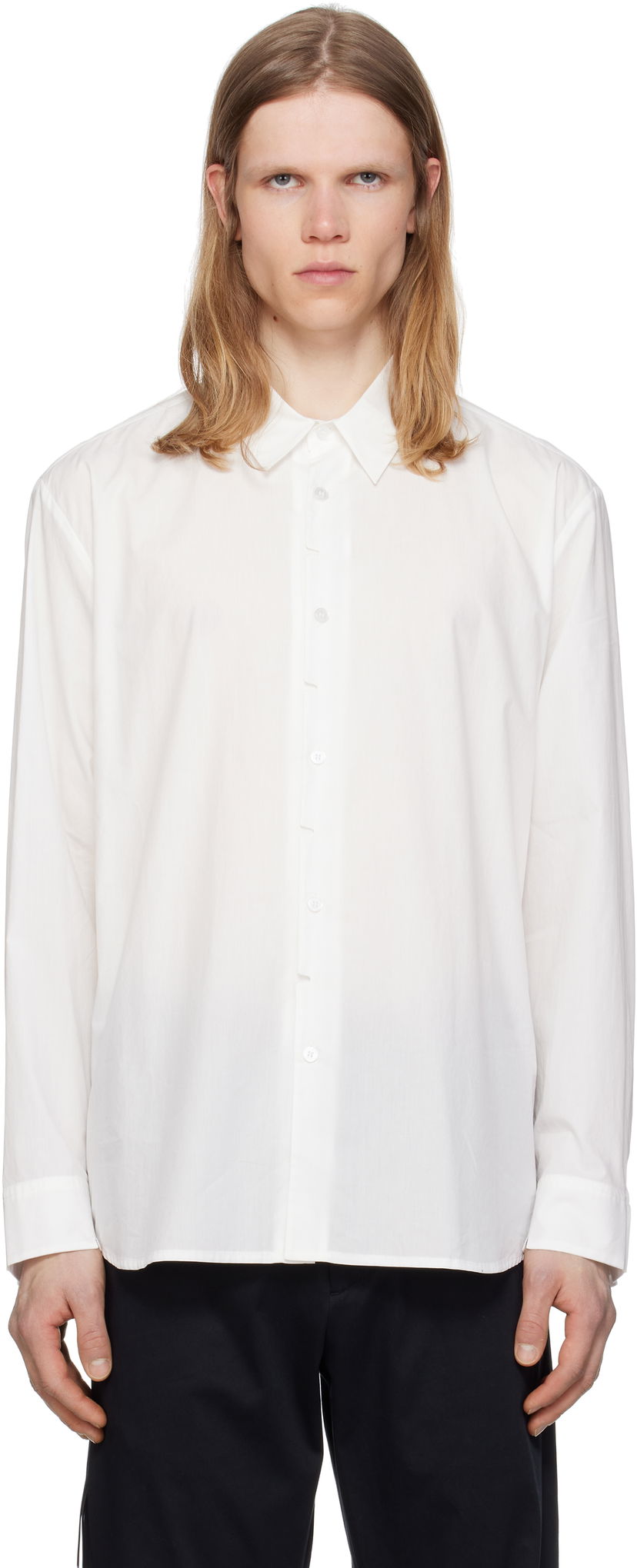 Srajce Post Archive Faction (PAF) PAF 8.0 Center Shirt Bela | 8.0 TSC-W