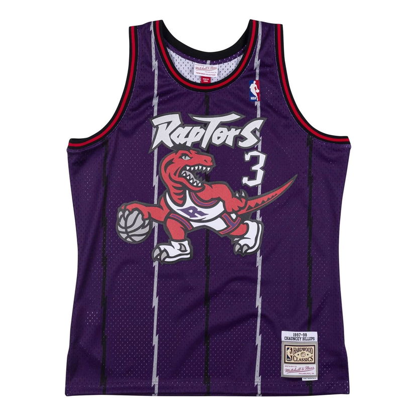 Dres Mitchell & Ness NBA Toronto Raptors 1997-98 Swingman Jersey 'Chauncey Billups 3' Lila | SMJYLG19077-TRAPURP97CBI