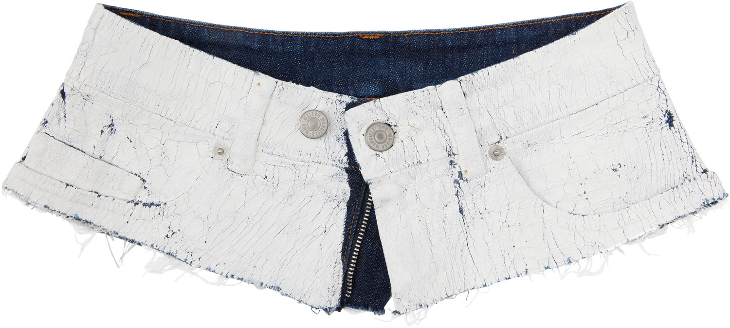 Kratke hlače Maison Margiela MM6 Maison Margiela Denim Shorts Bela | S62TP0041 M30028, 0