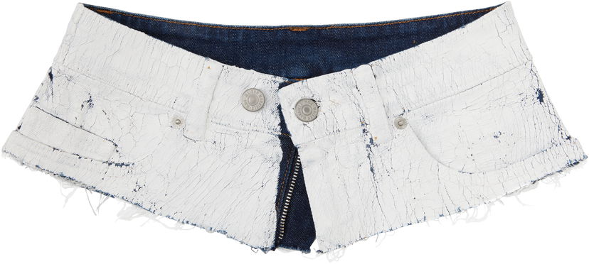 Kratke hlače Maison Margiela MM6 Maison Margiela Denim Shorts Bela | S62TP0041 M30028