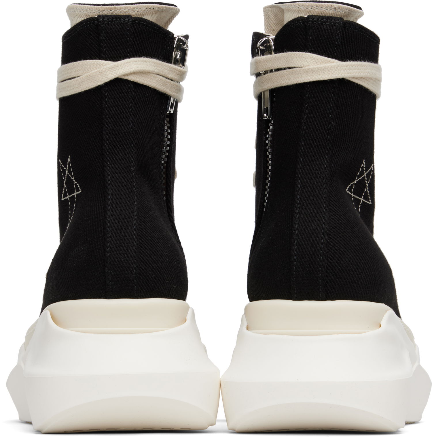Superge in čevlji Rick Owens Rick Owens DRKSHDW Hollywood Abstract High-Tops Črna | DS01E3840 DOEM9, 1