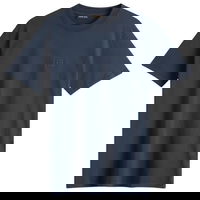 Lili Framed Monogram T-Shirt, Size Large