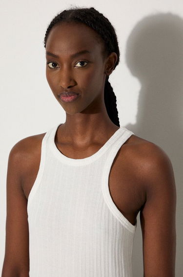 Majica brez rokavov Samsoe Samsoe Samsoe Samsoe SAHELENE Fitted Ribbed Tank Top Bela | F24200135, 4