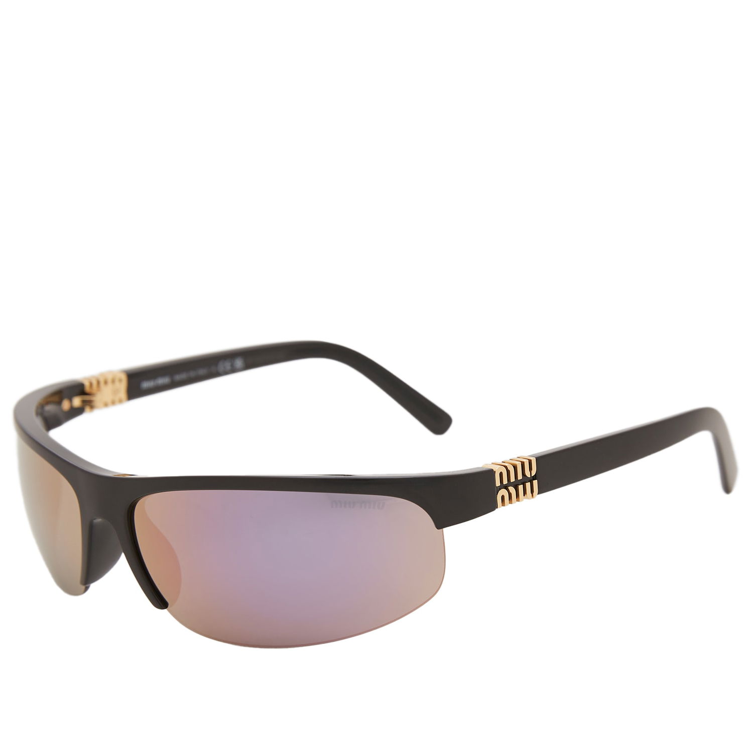 Sončna očala Miu Miu Miu Miu A02S Sunglasses Rjava | 0MU-A02S-1AB90J70, 1