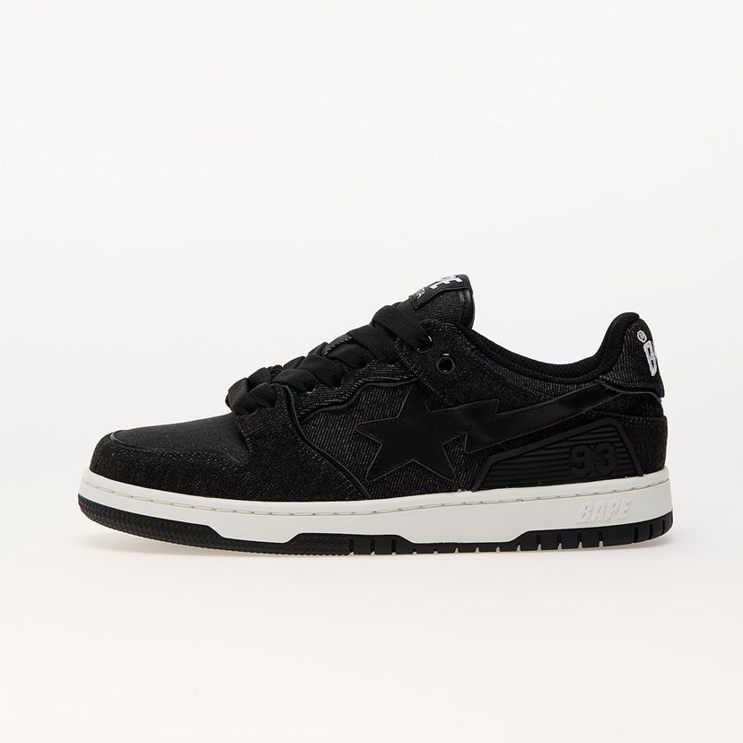 Superge in čevlji BAPE A BATHING APE Bape Sk8 Sta Denim Black Črna | 001FWJ202005I BLK