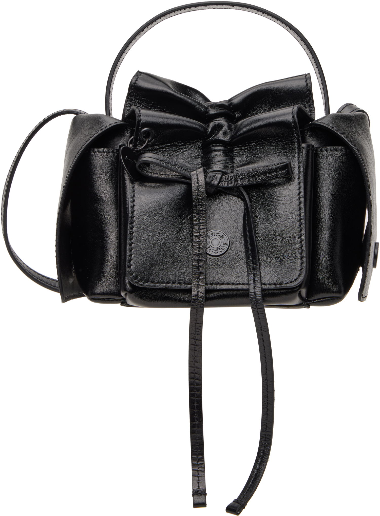 Torbica Acne Studios Acne Studios Multipocket Mini Bag Črna | A10428-, 0