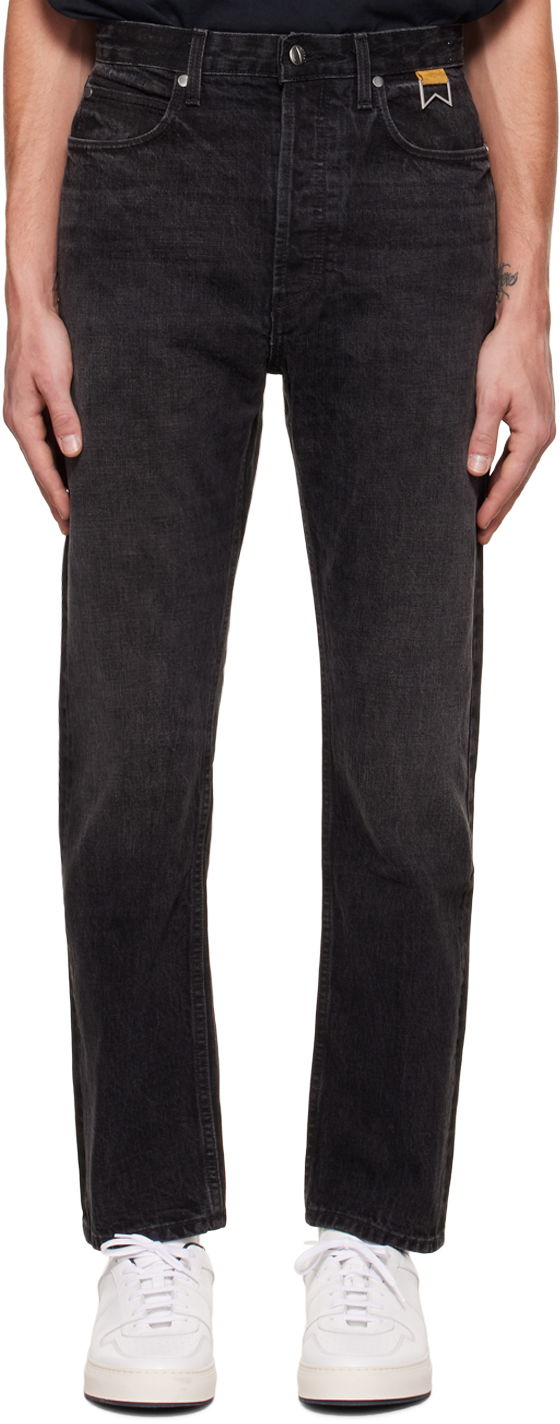 Kavbojke Rhude Rhude Classic Jeans Črna | RHPF22PA02012372, 0