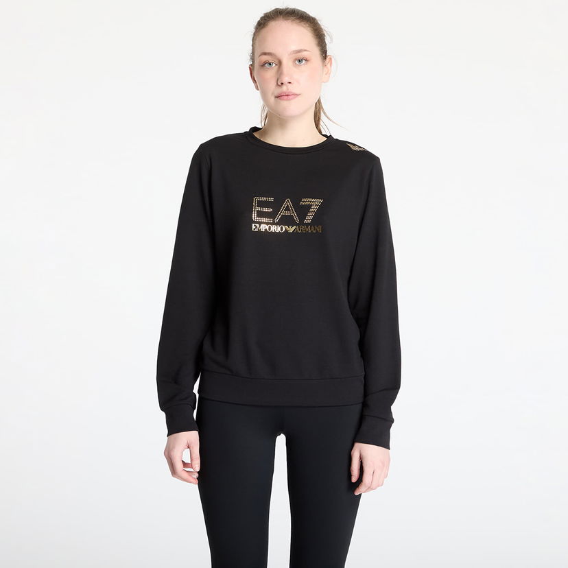 Pleteni pulover Emporio Armani EA7 Emporio Armani Train Evolution T-Shirt Črna | 8NTM45TJ9RZ1200