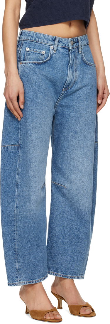 Kavbojke rag & bone rag & bone Charlie Ankle-Length Barrel Jeans Modra | WDD25S2994RGAC, 1