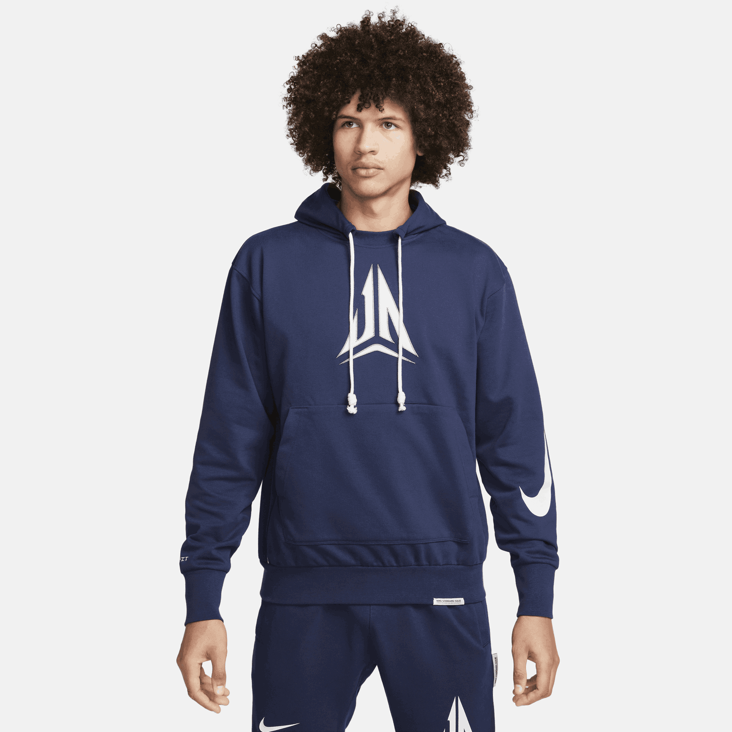 Pulover Nike Ja Standard Issue Dri-FIT Mornarica | FN2987-410, 0