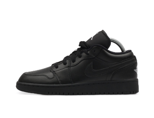 Omejena izdaja Jordan Air Jordan 1 Low "Black" GS Črna | 553560-006
