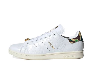 Superge in čevlji adidas Originals BAPE x Stan Smith "30th Anniversary White" Bela | IG1115, 1