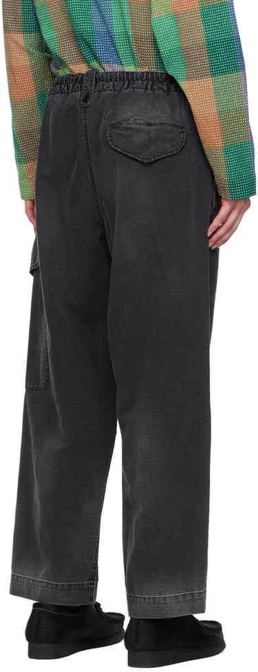 Cargo hlače YMC YMC Faded Cargo Trousers Črna | P4WAJ, 2
