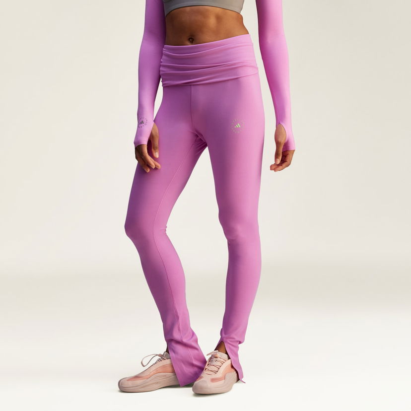 Pajkice adidas Performance adidas by Stella McCartney TrueStrength Splitcuff Tights Lila | JJ1629