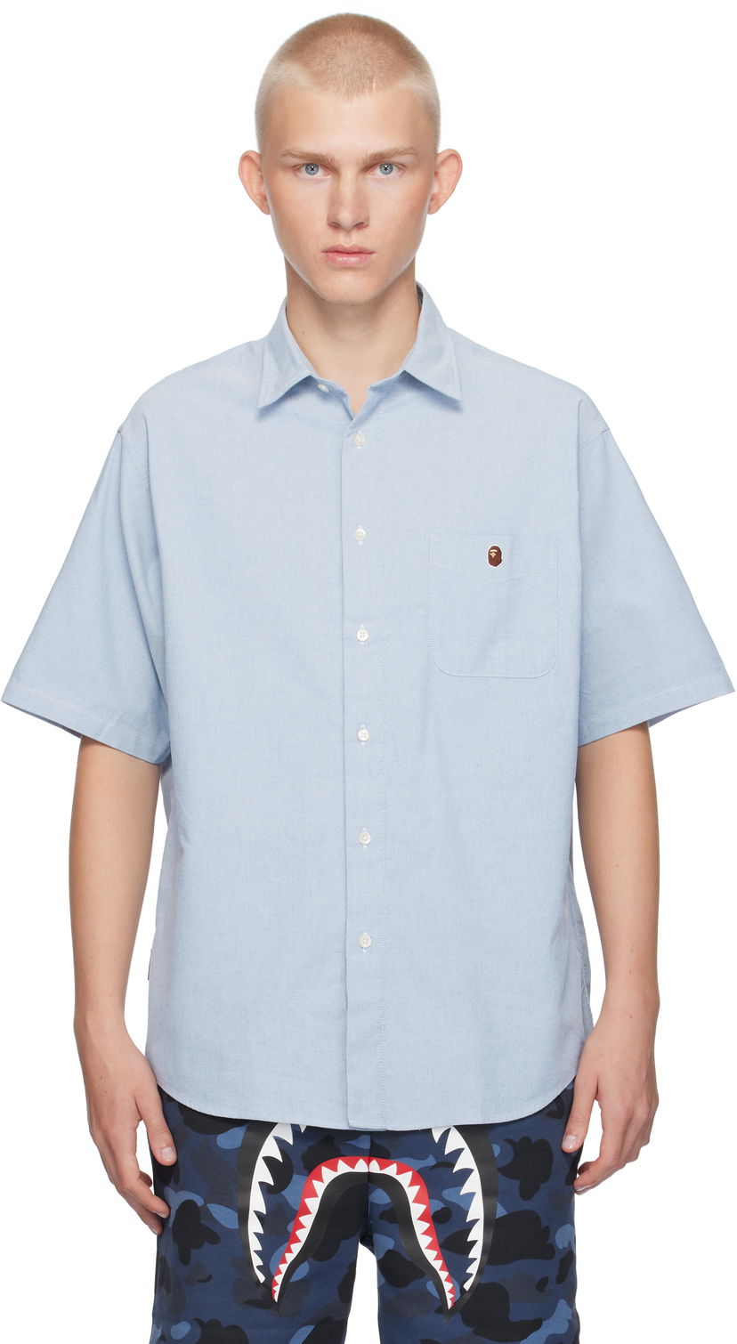 Srajce BAPE Cordura Shirt Modra | 001SRK301003M