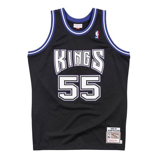 Dres Mitchell & Ness Mitchell & Ness Kings Basketball Jersey Črna | AJY4LG19022-SKIBLCK98JWI
