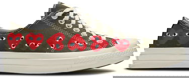 Superge in čevlji Converse Comme des Garçons Play x Chuck 70 Low Top "Multi Heart" Zelena | 162976C, 0