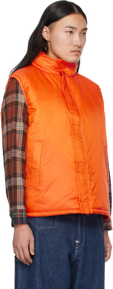 Telovnik BEAMS BEAMS PLUS MIL Puff Version 2 Ripstop Vest Oranžna | 38060116139, 1