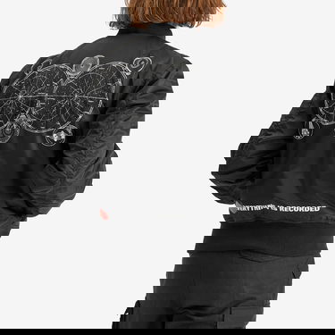 Bomber jakna Maharishi Maharishi XL Temporary Celeste MA-1 Flight Jacket, Size Large Črna | 6109-BLK, 3