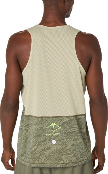 Majica brez rokavov Asics FUJITRAIL Men's Running Singlet Zelena | 2011d388-300, 2