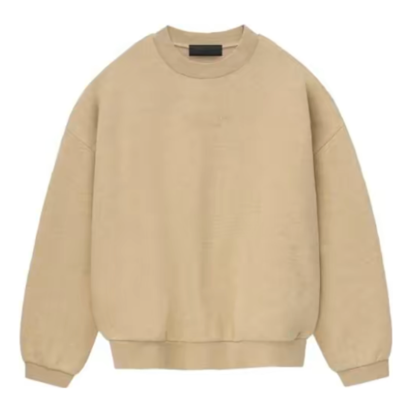 Pleteni pulover Fear of God Fear of God Essentials Crewneck Bež | 192BT232043F