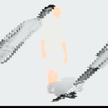 Pulover adidas Performance Essentials Waffle 1/2 Zip Sweatshirt Siva | JD2447, 2