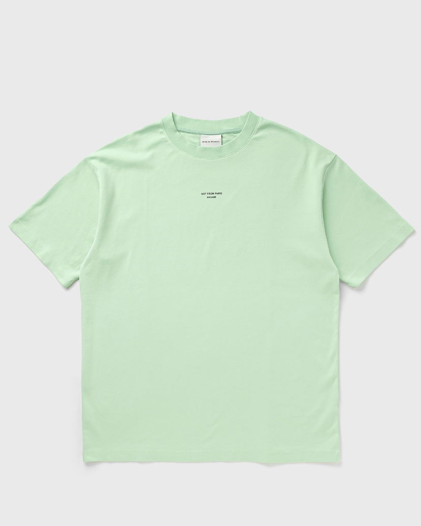 Majica Drôle de Monsieur Drole de Monsieur Slogan Classique T-Shirt XXL Zelena | G-TS202-CO002-LGN