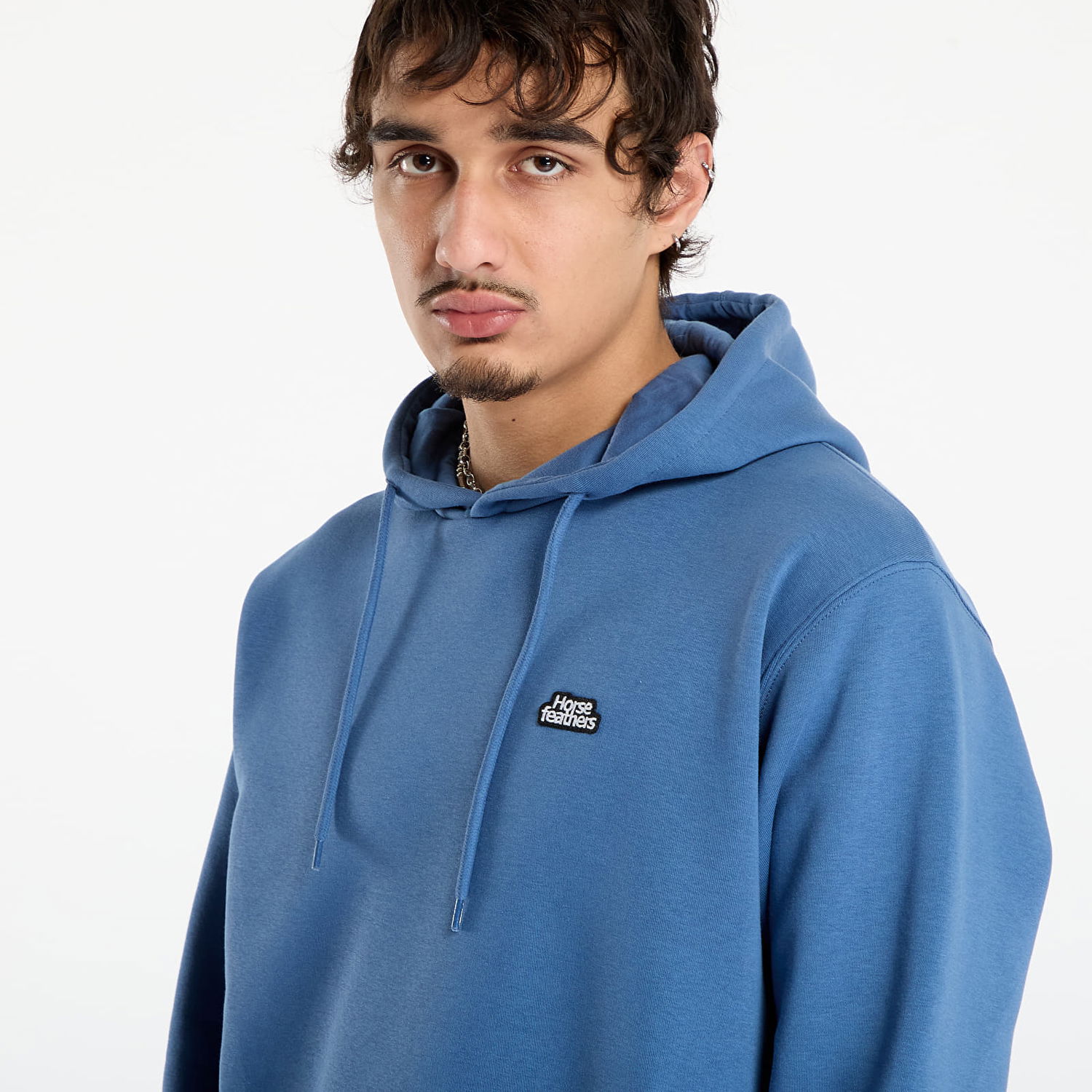 Pulover Horsefeathers Hoodie Agent XXL Modra | SM1397C, 1