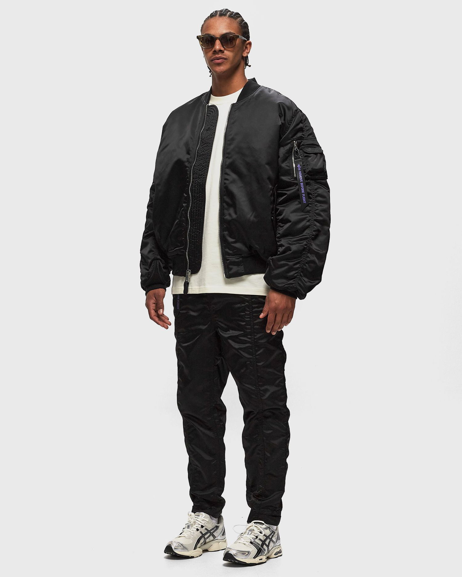 Bomber jakna Alpha Industries MA-1 UV Flight Jacket Črna | 766027-03, 1