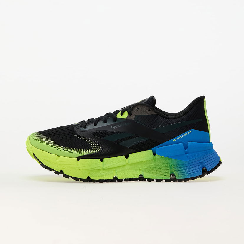 Superge in čevlji Reebok Floatzig Adventure 1 Black/ Digital Lime/ Kinetic Blue Črna | 100208169