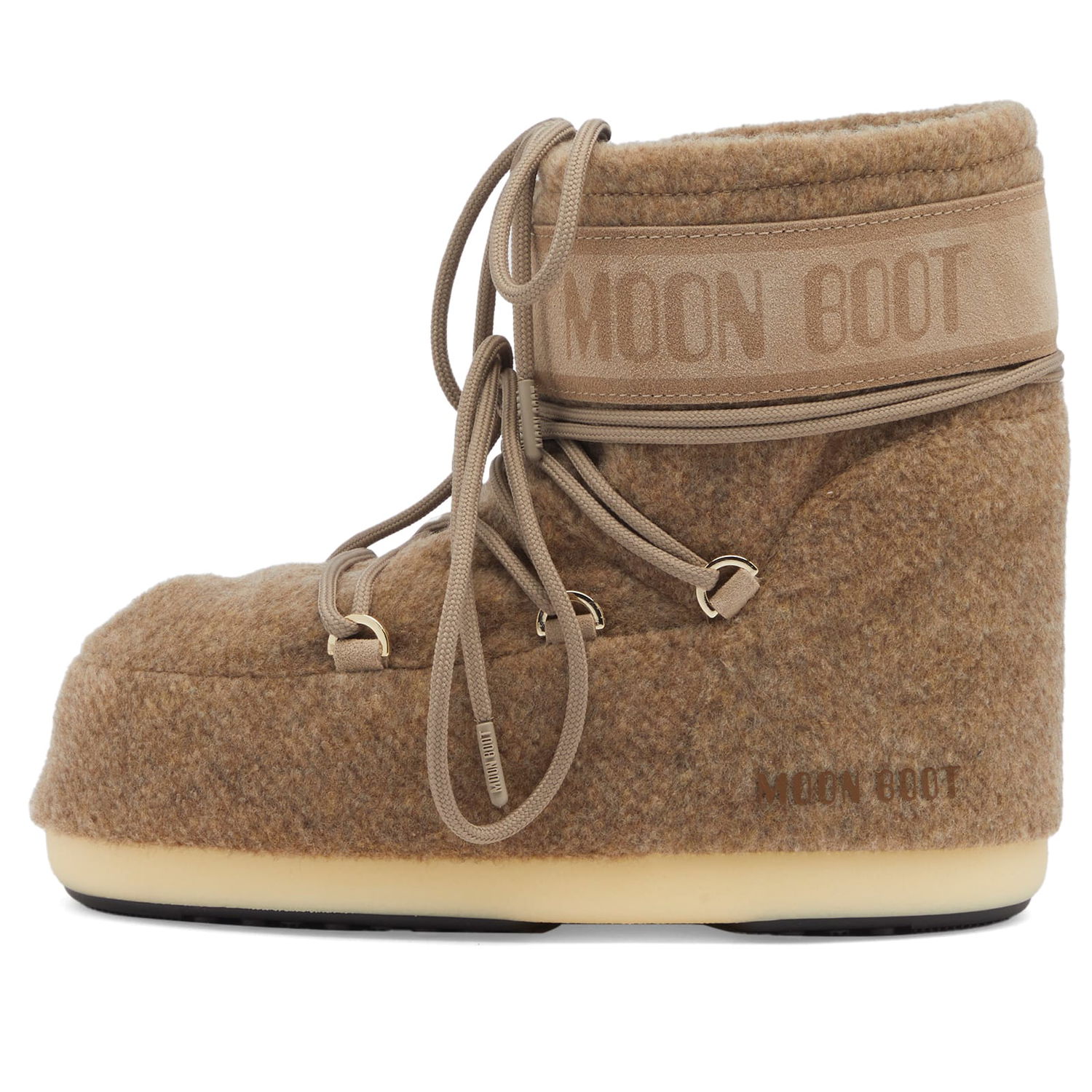 Superge in čevlji Moon Boot Moon Boot Low Icon Felt Boots Bež | 80D1409590-L017, 0