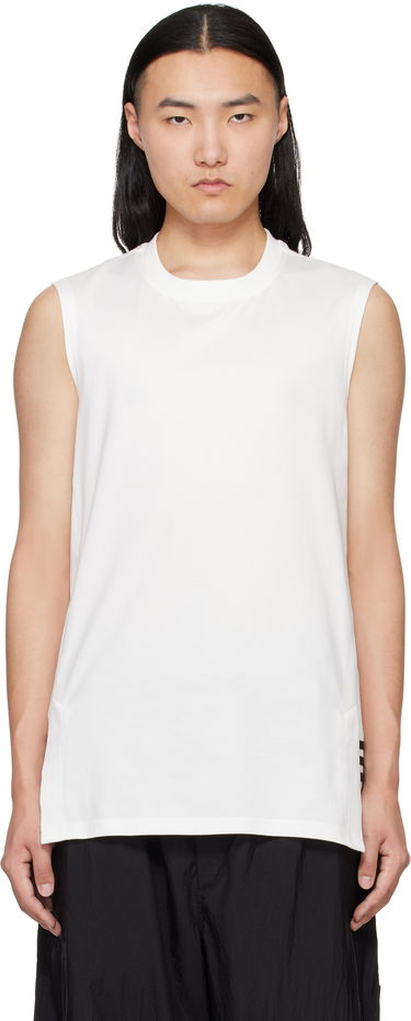 Majica brez rokavov Y-3 Y-3 3-Stripes Tank Top Bela | JM7844, 0