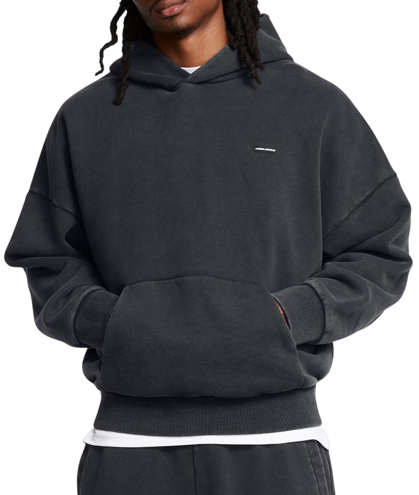 Pulover Under Armour Icon Hoodie Črna | 1386552-001