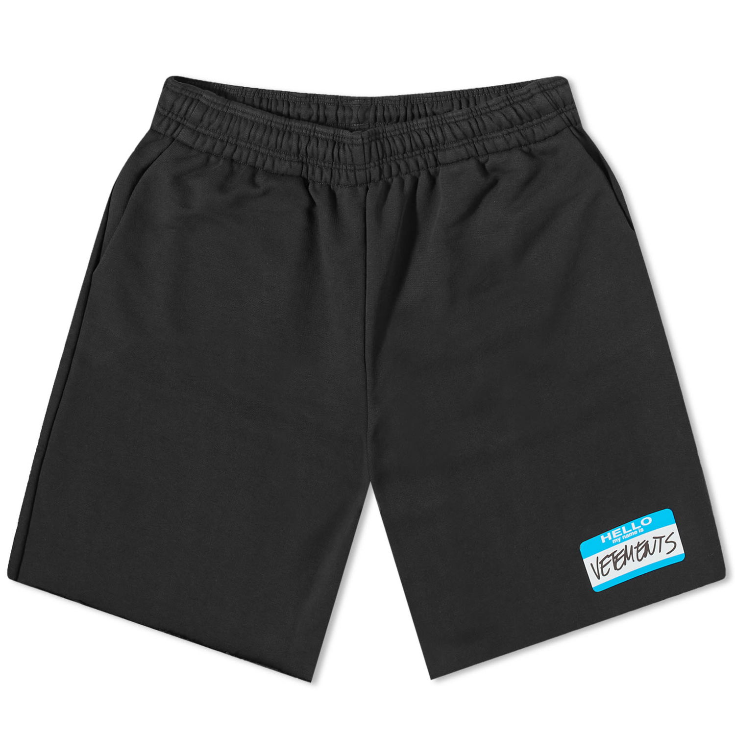 Kratke hlače VETEMENTS My Name Is Short Črna | UE63SS450B, 0