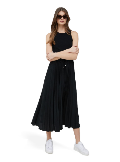 Obleke Tommy Hilfiger Dress Črna | WW0WW39342.PPYX
