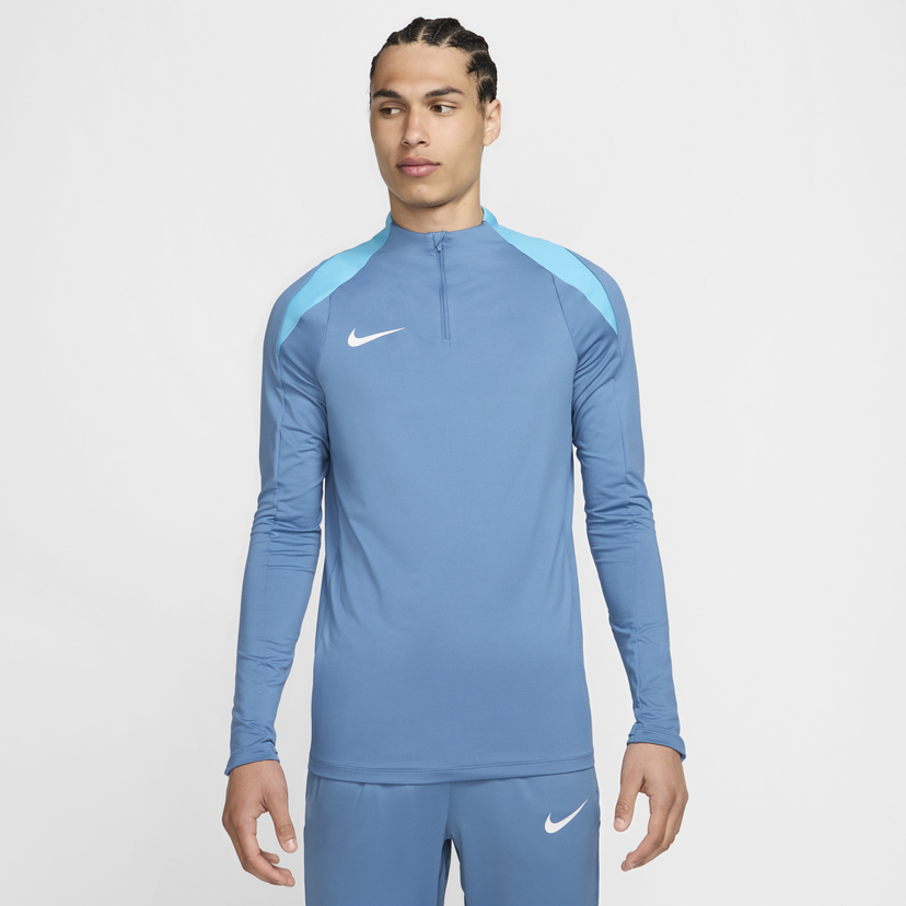 Polo majica Nike Training Football Dri-FIT Half-Zip Top Modra | FN2403-429