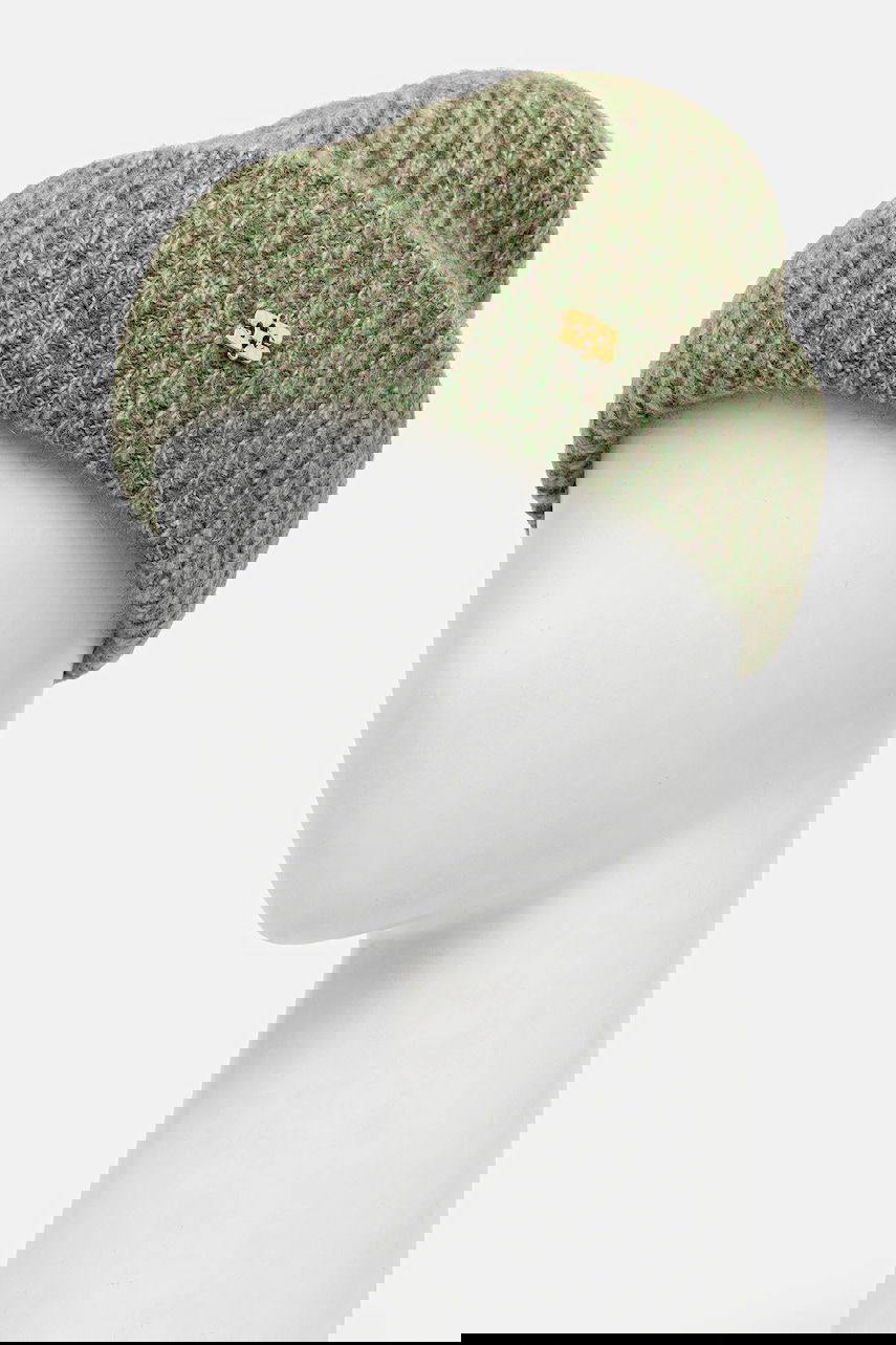 Beanie GANNI Ribbed Melange Brushed Mohair Beanie Večbarvna | A7097, 1