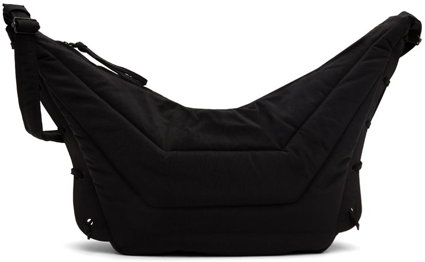 Torba za čez ramo LEMAIRE Lemaire Soft Game Bag Črna | BG0105 LF845