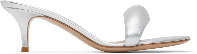 Superge in čevlji Gianvito Rossi Bijoux 85 Mules Kovinski | G18380-55RIC-NPS